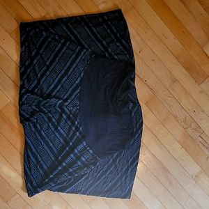 Motherhood Maternity herringbone maxi skirt
